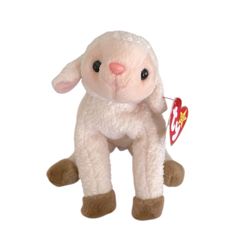 TY LAMB BEANIE BABY